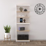 퍼니랙 W800 x D400 x 조립식 6단 철제 선반장 연결형 H2100