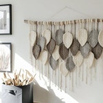 마크라메 드림캐쳐 라크라메 소품 행잉 깃털 대형 벽걸이