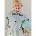 누클 바나나 민트 오버셔츠 Banana Mint Over Shirts S 90