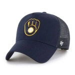 47BRAND 47브랜드 MLB 밀워키 브루어스 Ballpark Offside Adjustable 모자 1139015