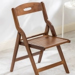 원목 접이식 의자 등받이 식당 체어 나무 대형 각인 체어 로고 스튜디오 다용도 1 베 스몰 접이식 스툴32 25 34