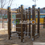 중앙 - 목재정글짐 학교 놀이터 JA12-30