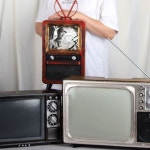 옛날tv 옛날티비 레트로tv 물건 빈티지소품 인테리어소품