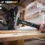 TOUGHBUILT TB H1 1R S16 S18 18 16온스 매끄러운 표면 강철 고무 립 프레이밍 해머 TB-H1-1R-S16