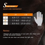 AterCEL 웨이트 팅 장갑 풀 손바닥 보호 헬스장용 운동용 장갑 사이클링 통기성 초경량 남성용 Aqua Small