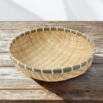 정겨운 대나무 소쿠리 대형 광주리 바구니 채반
