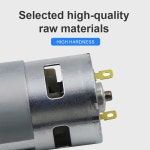 775 795 895 고 토크 고전력 DC 모터 12V 24V 이중 볼 베어링 고속 전동 공구