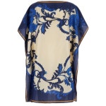 에트로 Etro 드레스 With All Over Graphic 프린트 And Straight 넥라인 In 실크 워먼 WAXA0015AK869X0805