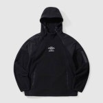 엄브로 엄브로 엄브로O WARM 우븐 믹스 플리스 후드 1292995 UO421SHDO1BLK 271695