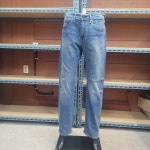 리바이스 레큘러핏 스트레이트 셀비지 청바지 00505-1189