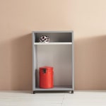 다용도 바퀴달린 오픈형수납장 도어 거실 주방인테리어 키큰장