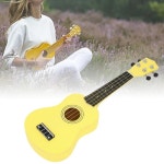 우드 우쿨렐레 소프라노 현 악기 초보자를위한 교육 학습 기본 튜토리얼 1 ukulele