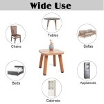 107개 가구 펠트 패드 - 나무 바닥용 자체 접착식 절단 긁힘 방지 바닥 보호대