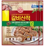 오뚜기 오뚜기 갈비산적 바른 먹거리 400gx2봉 아이밥반찬 간편식 800g