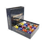 풀볼 당구 포켓볼 컬러 당구공 연습용 비고 포켓볼공 연습 게임 초크 16구 범퍼