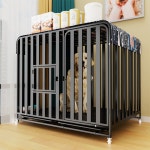 반려견 철제 격리 애견미용샵 케이지 견사 대형견 물림방지