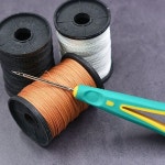 가죽 공예 송곳 펀치 수선 도구 후크 직선 구멍 DIY