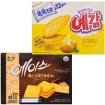 해태 에이스 바스크치즈케이크맛 오리온 예감 오리지널 학교 사무실 아이 학원 어린이집 교회 간식 총556g 1세트