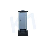 케이원 재래식화장실 야외 이동식화장실 건설현장 농막 임시 간이화장실 소변기 창문X 휴지걸이X KOE-1