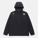 데상트 바람막이 CQK USAT 안감형 우븐 2L 자켓 SQ121IJK13-BLK
