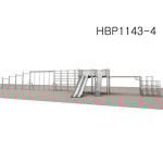 한별 한별 조합놀이대 1조 W510 H280cm 스텐 초등학교용 HBP1143-4 L2040 HBP1143-5
