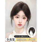 여성용 자연스러운 볼륨업 사이드 파트 퍼머 스타일