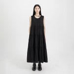 유노이아 유노이아 seersucker frill dress