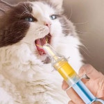 키밍 반려동물 투약기 강아지건강 관리용품 물약병 색상랜덤 1p