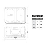 터프빌트 스택테크 대형 공구함 다기능 매칭 스태킹 조합 정리함 액세서리