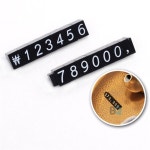 베스트Q 조립형 프라이스칩 가격표 가격표시 숫자칩 매장가격표 가격표시판