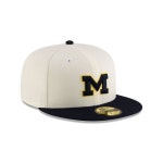 뉴에라 뉴에라 Michigan Wolverines Crome Fitted 10321796 59FIFTY 5950