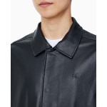 Calvin Klein Jeans 릴렉스핏 매트레더셔츠자켓 J400485