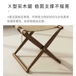 러기지 랙 접이식 의자 객실 스툴 호두색 짐보관대 단단한 편리한 간단한 가정용 튼튼한