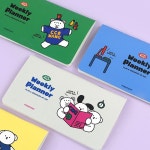 핑크풋 다이어리 스케줄 미니 수첩 꼬망 플래너 노트