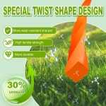 100M 나일론 BRUSHCUTTER 잔디 부품 와이어 스트리머 공구 전동 STI 1 6mm100m