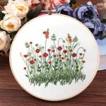 프랑스자수 세트 십자수 패키지 야생화2