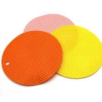 실리콘 냄비 받침대 누름방지 받침 벌집 무늬