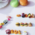 푸드 스타일 마그넷세트 4style 냉장고자석 자석 초밥세트