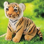 유화그리기 아기 귀여운 백호랑이 세트 명화그리기 두마리 캔버스 대형