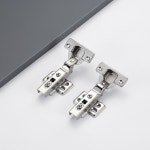 코너 도어 용 유압 댐퍼가있는 45 90도 힌지 캐비닛 찬장 옷장 접이식 각도 도어 용 소프트 클로징 경첩