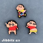 꽃 장식 슬리퍼 카툰 버튼 장식 램프스킨 소품 와펜 스타일 워펜 디자인 왁스 펜슬 신진