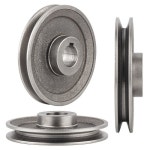 단일 슬롯 V-벨트 풀리 직경 110mm-200mm A 유형 풀리 재질 주철 전동 공구 액세서리