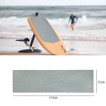 스킴보드 웨이크 서핑 보드 1150x310mm EVA 폼 미끄럼방지 견인 패드 카약 RV 요트 풀 스케이트 Skimboard
