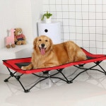 강아지침대 대형견 해먹 메쉬 대형견해먹 쿨매트 그늘막 쿠션 흔들의자 철제 폴딩 하우스