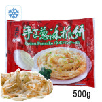 터보마켓 중국식품 냉동 다화 쇼좌빙 밀전병 중국식팬케익 전병 500g 1개