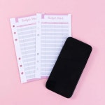 Planner Ledger Book Bill 정리함 예산용 지갑 예산용 봉투 예산바인더 예산시트 추적기