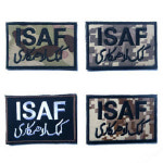 ISAF 밀리터리 페이스트 의류 배낭 모자 육군 배지 액세서리