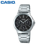 카시오 카시오 여성 클래식 라운드 메탈 손목 시계 LTP-V300D-1A