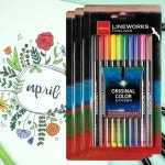 얇은볼펜세트 슬림한 오리지날 칼라 세필펜 0 10개입 3P 볼펜