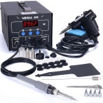 IHUA 948 ESD 세이프 80W 납땜 스테이션 2대와 인두- 건 1대 업그레이드 F